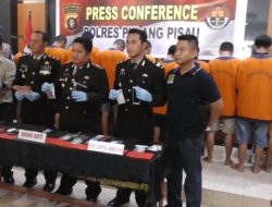 Polres Bekuk Jaringan Narkoba