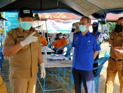 Saat Edy Pratowo Meninjau Posko Lapangan
