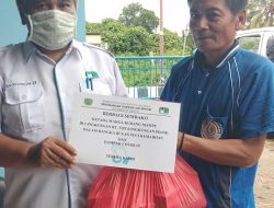 PDAM Peduli Warga Terdampak Covid 19, 75 Paket dibagikan