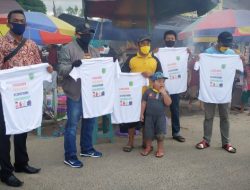 Kejari Pulpis Pimpin Giat Kampanye Cegah Corona di Maliku