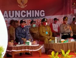 Bupati Pulpis Launching Program Desa Pantang Mundur di Belanti Siam