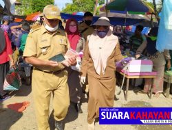 Pedagang dan Pembeli Diingatkan Gunakan Masker