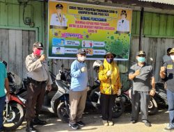 Sosialisasi Covid-19, Gugus Tugas Sambangi Pasar Jabiren