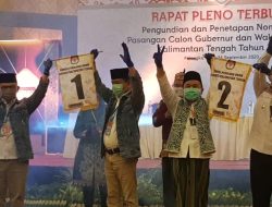KPU Gelar Tahapan Pencabutan Nomor Urut, Ben Ujang 1, Sugi Edy 2