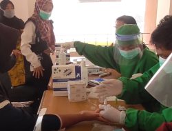 Ribuan Petugas Lapangan di Rapidtest Massal oleh KPU Pulang Pisau