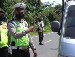 Saat Displin Protokol Kesehatan di Gelar dalam Operasi Zebra Yustisi