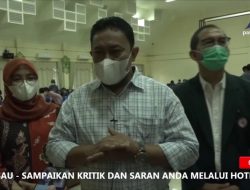 Bupati Tinjau Pelaksanaan Vaksin Massal wilayah Pulang Pisau