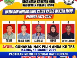 Unggul 30 Suara, Wartawan yang juga Anggota PWI Melaju ke Kursi Kades Hanjak Maju