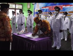 Kepala Desa Hasil Pilkades Dilantik  Bupati