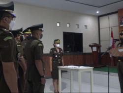Kejari Lantik 2 Pejabat baru, Isi Kekosongan Jabatan di Lingkungan Kejaksaan
