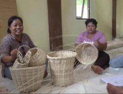 Anyaman Rotan Desa Gohong Menuju Pasar Global