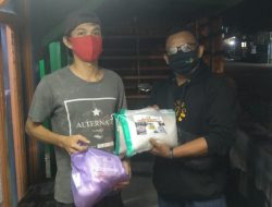 Peduli Sosial, PWI Berbagi Sembako