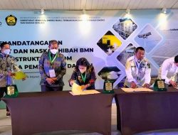 Bersama Gubernur, Walikota dan Bupati se – Indonesia, Taty Narang Tanda Tangani Bantuan Hibah