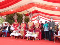 Spektakuler, Kalteng Meriahkan Acara Gelar Seni Budaya