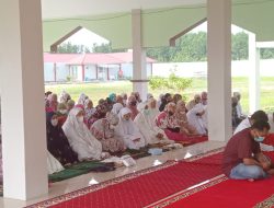 Suasana Khusyuk  Idul Adha di Lapas Perempuan Palangka Raya