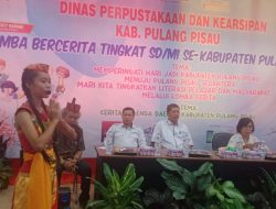 Dinas Perpustakaan dan Kearsipan Pulpis Gelar Lomba Bercerita