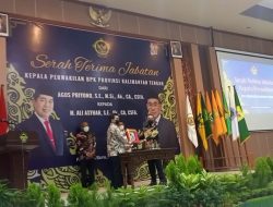 Serah Terima Jabatan Kepala Perwakilan BPK Provinsi Kalimantan Tengah