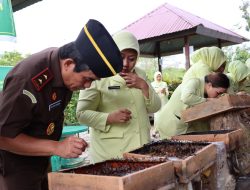 Kunjungan Kerja Kajati Kalteng dan Supervisi Ketua IAD Wilayah Kalteng di Kejaksaan Negeri Pulang Pisau
