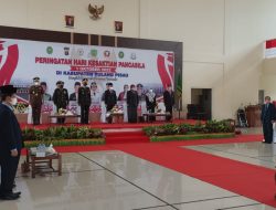 Sekda Hadiri Upacara Hari Kesaktian Pancasila Virtual