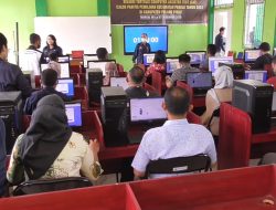 Calon Anggota PPK Jalani Test Tertulis Berbasis Komputer