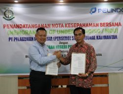 Kejari Pulpis Kembali Tandatangani MoU bersama PT. Pelabuhan Indonesia (Persero) Sub Regional Kalimantan