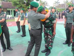 Dua Prajurit Kodim Klungkung Berhasil Jalankan Tugas