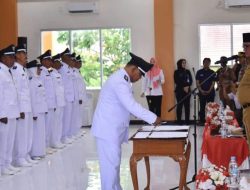 32 Pj. Kepala Desa se-Kobar Resmi Dilantik