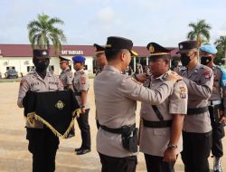 Kapolres Pimpin Sertijab Kasat Reskrim, Kasat Polair dan Pelantikan Kabagren