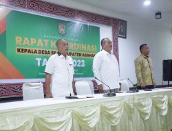 Wabup Asahan Taufik Zainal Abidin Siregar, Buka Rapat Koordinasi Kepala Desa