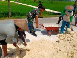 Koramil Bluluk Komitmen turut Mendorong Majukan Desa
