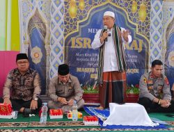 Bupati Mewakilkan ke Staf Ahli, Masjid Ke 7 Pemkab Gelar Safari Isra’ Mi’raj