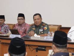 Mayjen Farid Makruf Tatap Muka dengan Toga dan Forkopimda Kabupaten Sampang