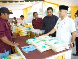 Pemkab Asahan Laksanakan Operasi Pasar Reguler dan Pasar Khusus Jelang Idul Fitri.