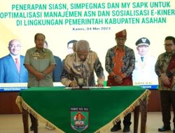 Bupati Asahan Terima Kunjungan Kerja BKN Republik Indonesia.