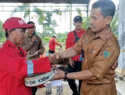 Tim Siaga Karhutla Desa Talio Muara dalam Competition Cegah Karhutla