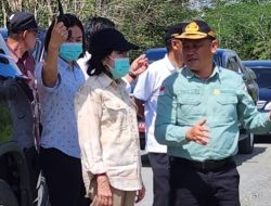 Bupati Cek Langsung Kondisi Ruas Jalan Jelang di Realiasikan Pengerjaannya