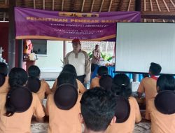 Saka Wira Kartika SMAN 1 Semarapura Dapat Pembekalan dari Kodim Klungkung