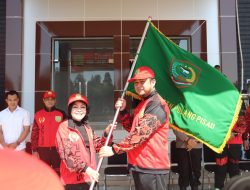 Memerah, Bupati Lepas Kontingen Porprov XII ke Sampit