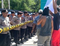 Simulasi Huru Hara, PT PLN Nusantara Power didemo Massa
