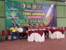 Dandim dan Bupati Lamongan Resmikan Tenis Eksekutif