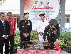 Dandim Lamongan Kukuhkan Kampung Tanggap Hibernasi