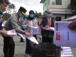 Empat Ribu Lebih Kertas Suara Rusak Dimusnahkan