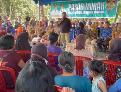 Disambut Pj. Bupati, Pemprov Salurkan Beras Murah di Wilayah Pulang Pisau