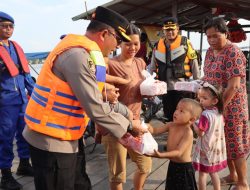 Ramadhan Berkah, Bhayangkari Polres Pulang Pisau Berbagi Takjil