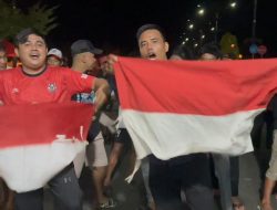 Ribuan Warga Pulpis Nobar AFC U-23