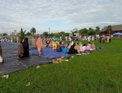 Masyarakat Kuala Pembuang Laksanakan Shalat Idul Adha 1445 H