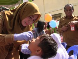 Mendekati 15 Ribu Anak Usia Nol Sampai 7 Tahun Wajib di Vaksin
