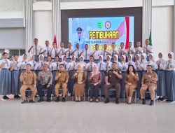 Diklat Calon Paskibraka Kabupaten Pulang Pisau Tahun 2024