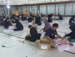 Surat Suara Selesai Dilipat, Kerusakan Sangat Minim