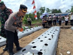 Launching Gugus Tugas Polri Dukung Ketahanan Pangan Serentak